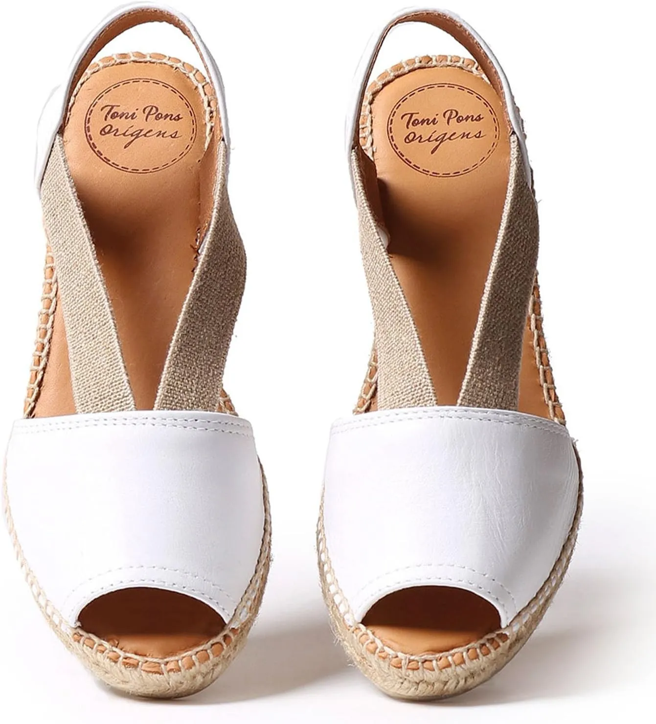 TONI PONS ETNA - Espadrille for Women in Smooth Shades made of leather.