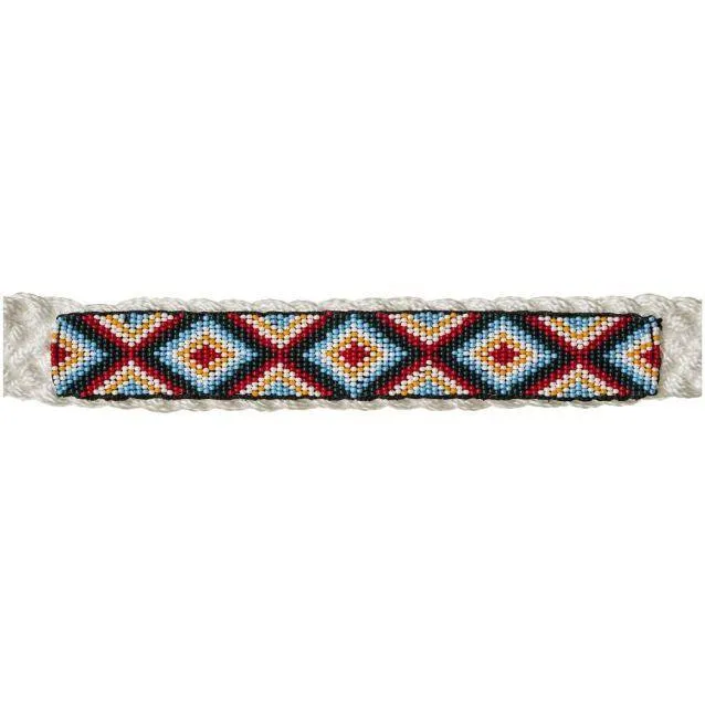Tough1 Beaded Mule Tape Halter with Lead