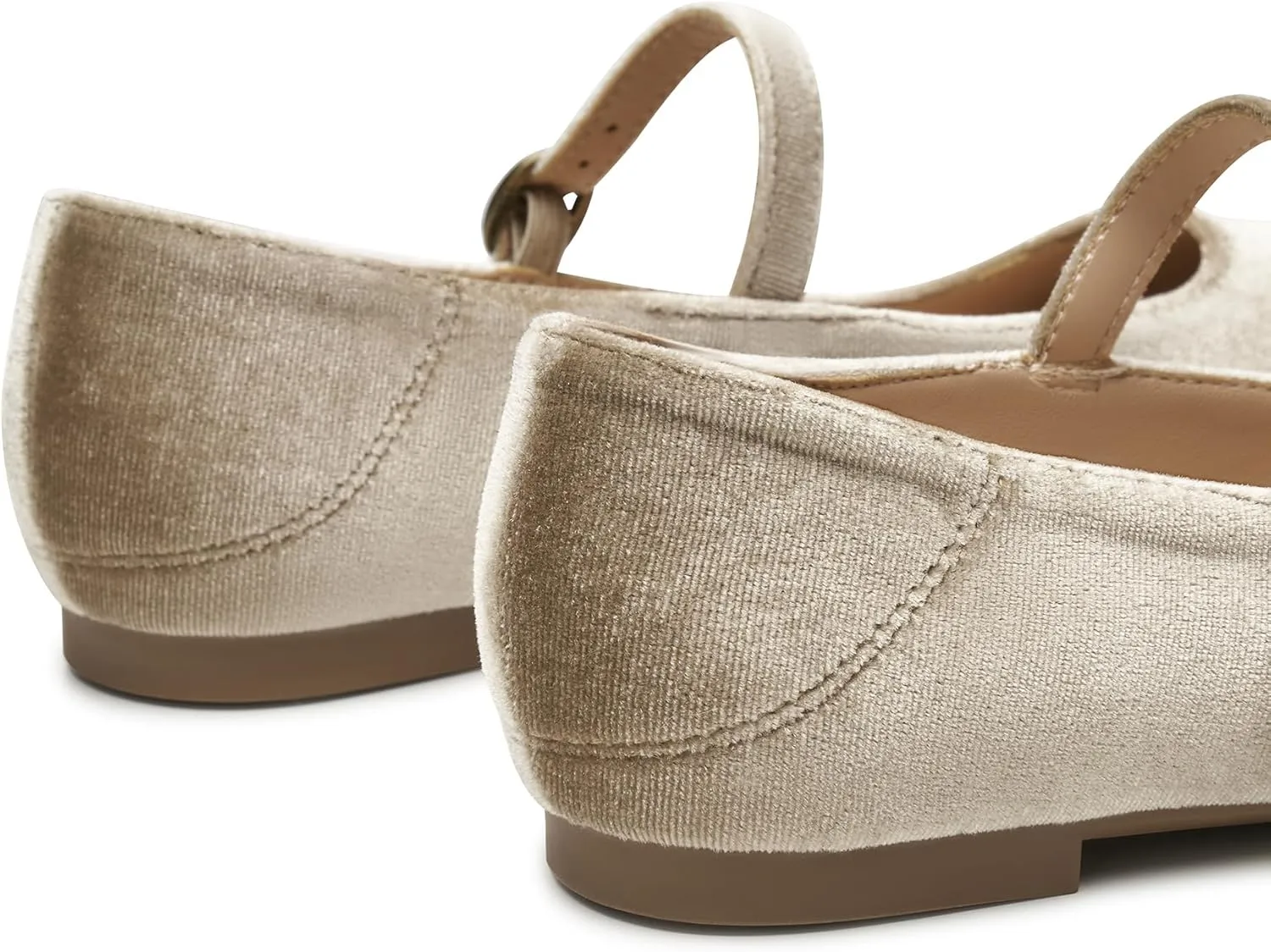 Trary Mary Jane Ballet Flats, Black Flats for Women, Ankle Strap Dressy Comfortable Flats