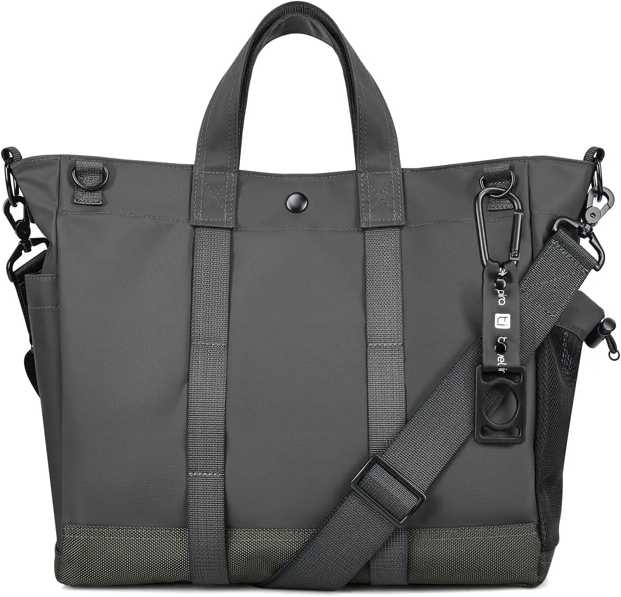 travel inspira Anti-Wrinkle Laptop Tote for Women & Men with Adjustable Strap & Organizer, Commuting/Business Travel Work Bag