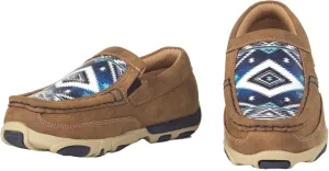 Twister Casual Shoes Boys Blakely Moccasin Slip On Tan 446008908