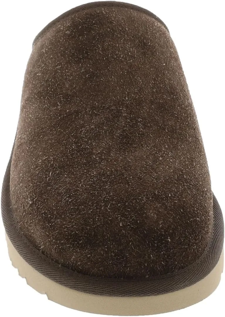 UGG Men's Classic Slip On Shaggy Suede Slipper
