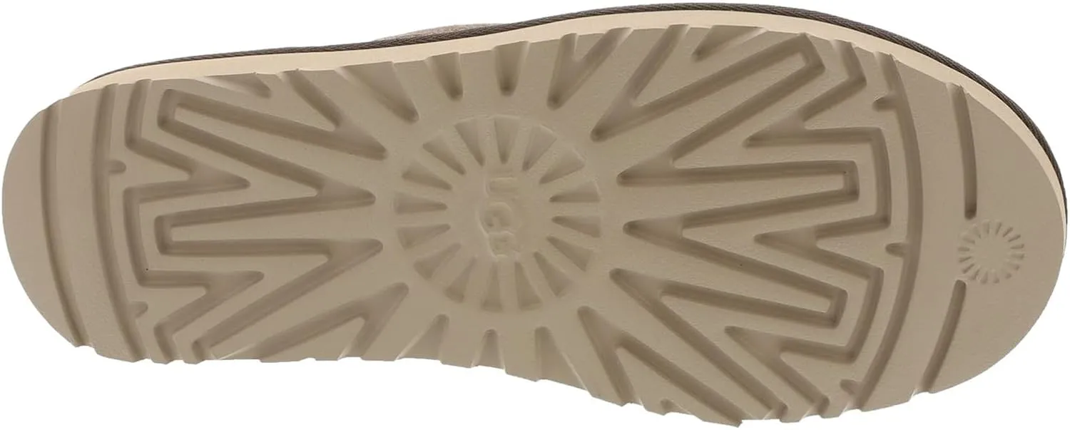 UGG Men's Classic Slip On Shaggy Suede Slipper