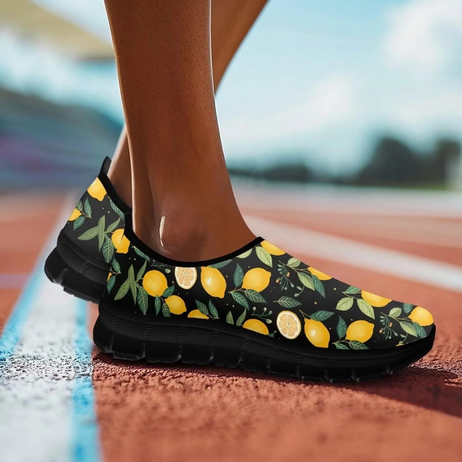 UNICEU Women's Slip On Sneakers Casual Fashion Non-Slip Shoes Lightweight Breathable Comfort Footwear for Walking Work