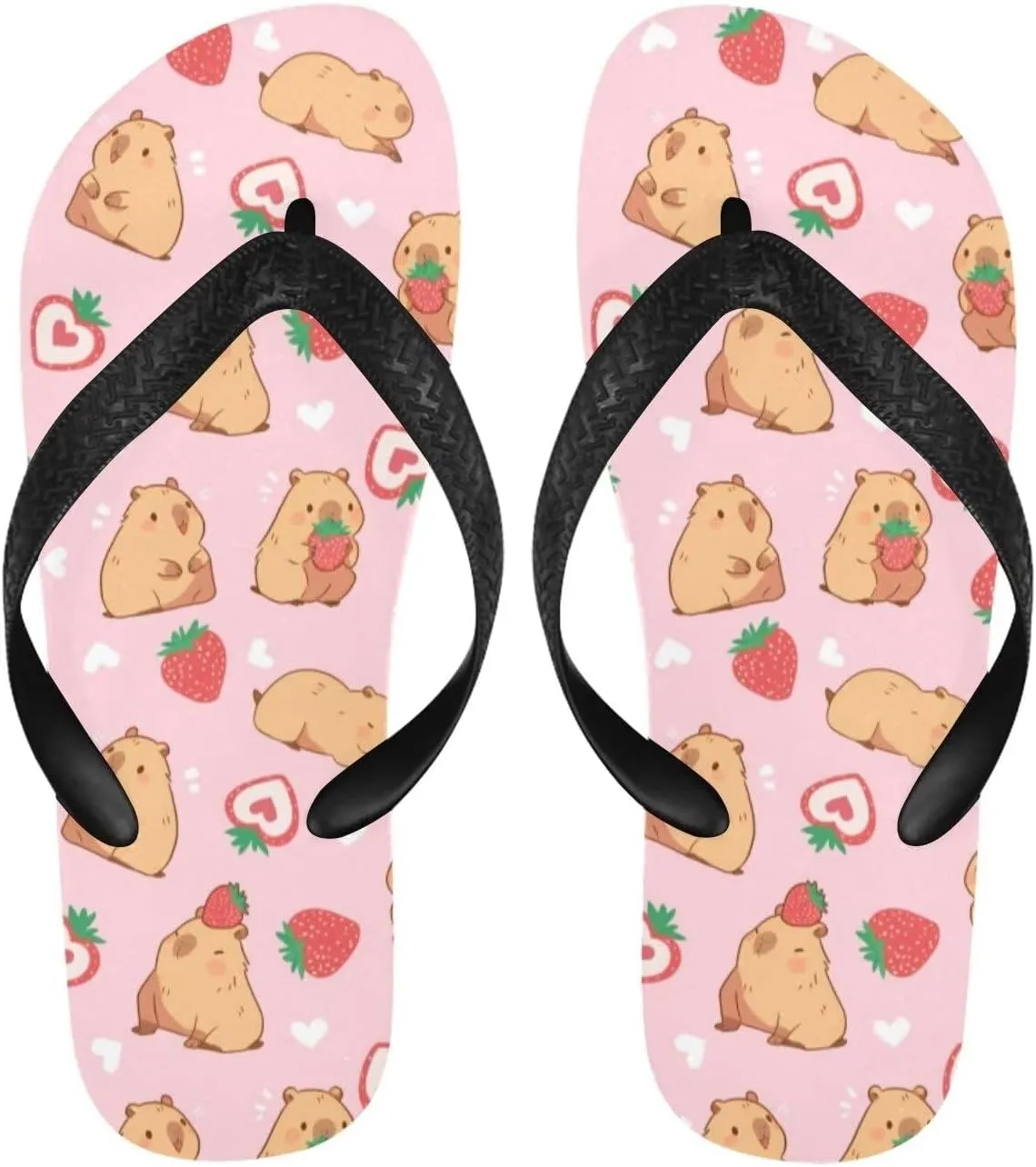 Unisex Fashion Flip Flops Ladies Lightweight Summer Beach Yoga Mat Thong Sandals Slip-on Flip Flops for Women Men