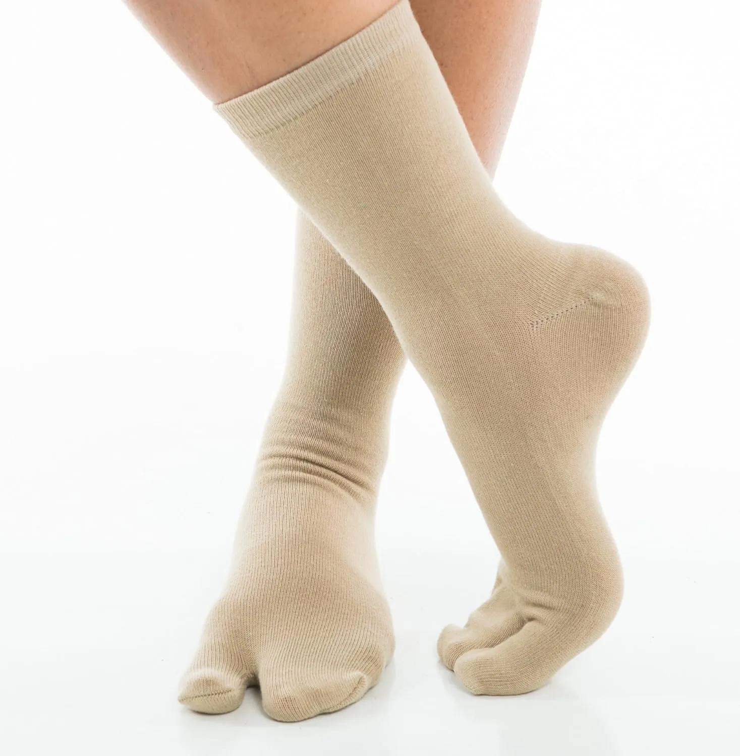 V-Toe Split Toe Flip-Flop Socks | Tabi Premium Cotton Blend Men & Women Socks | Men's Japanese Toes Separated Socks