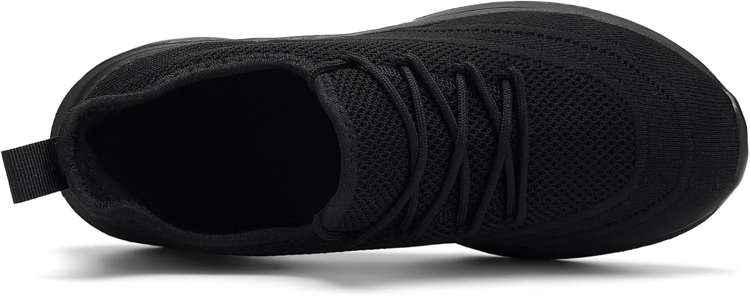 VAMJAM Men's Running Shoes Slip On Walking Shoes Non Slip Lightweight Workout Breathable Gym Sneakers Fashion Mesh Sneakers