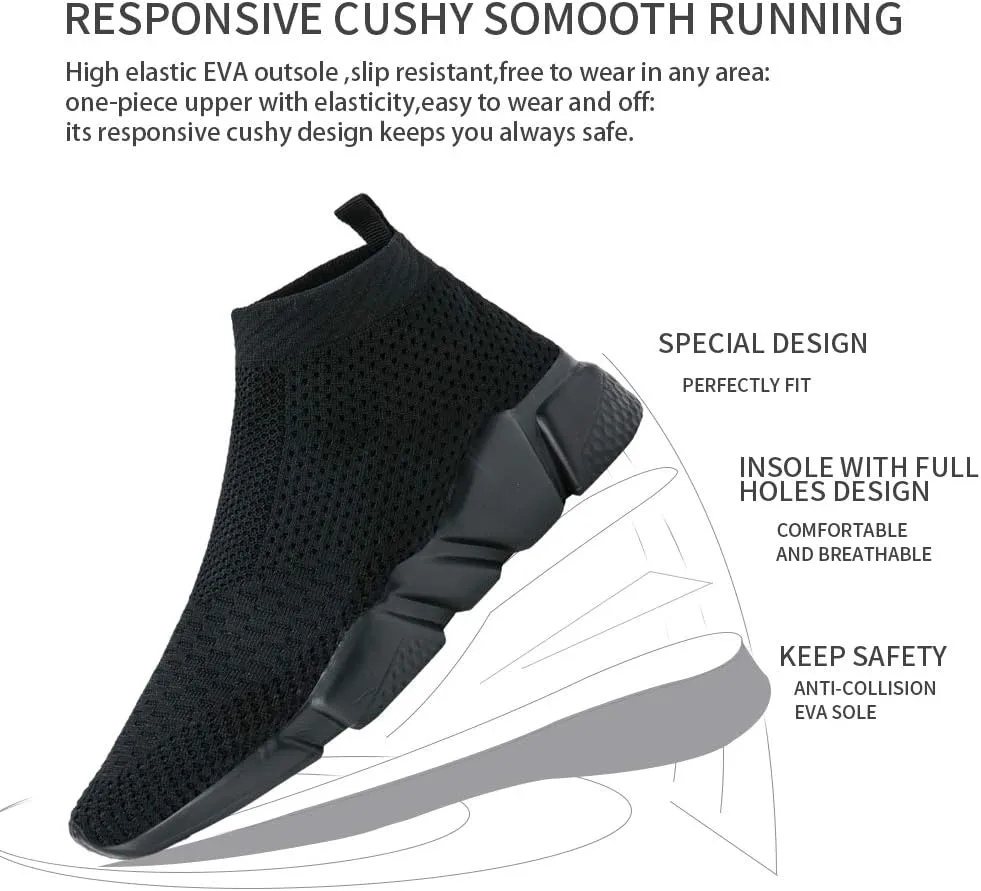 VAMJAM Men's Socks Sneakers Slip On Lightweight Breathable Comfortable Fashion Walking Shoes…