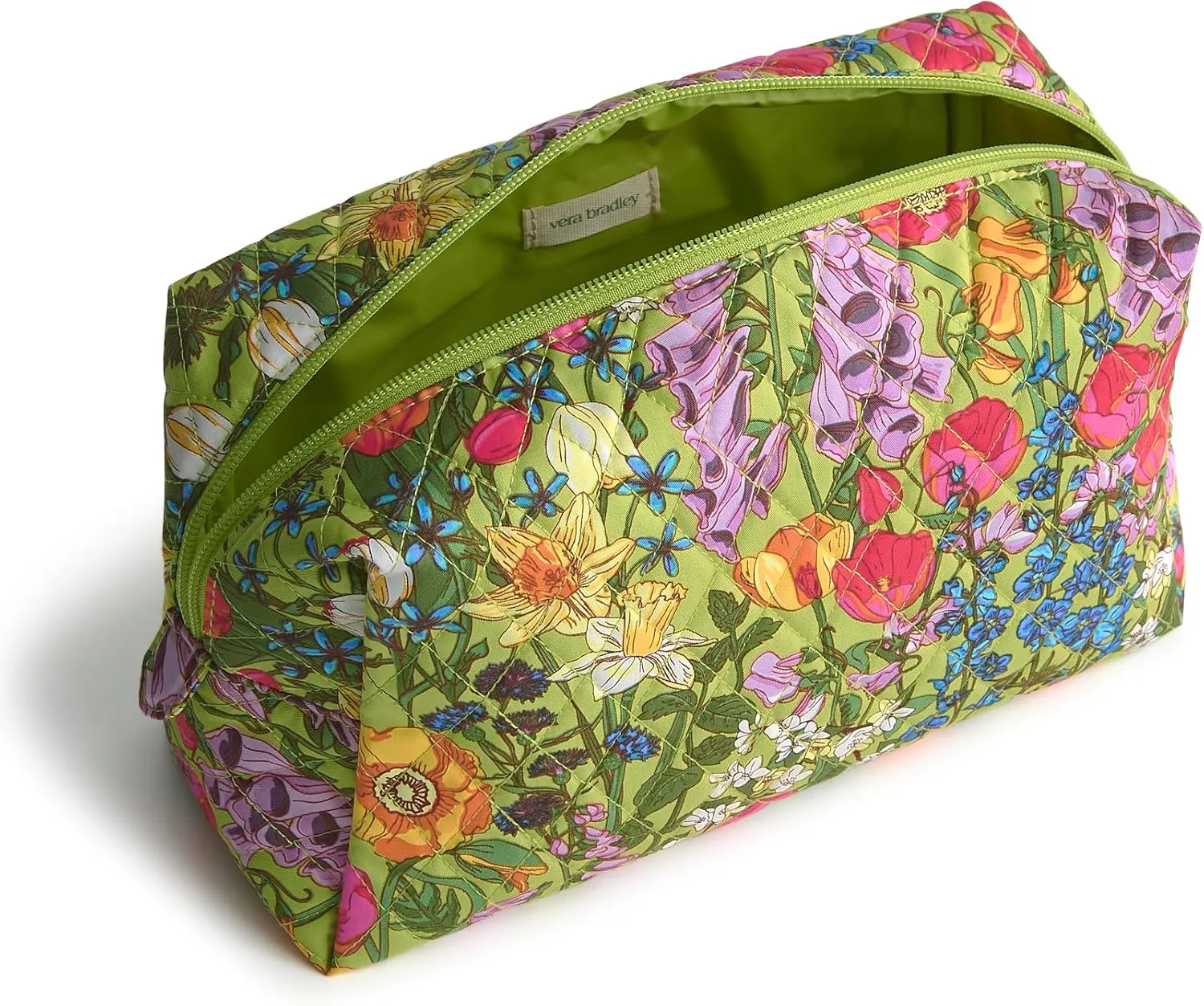 Vera Bradley Premium Cotton Large Cosmetic