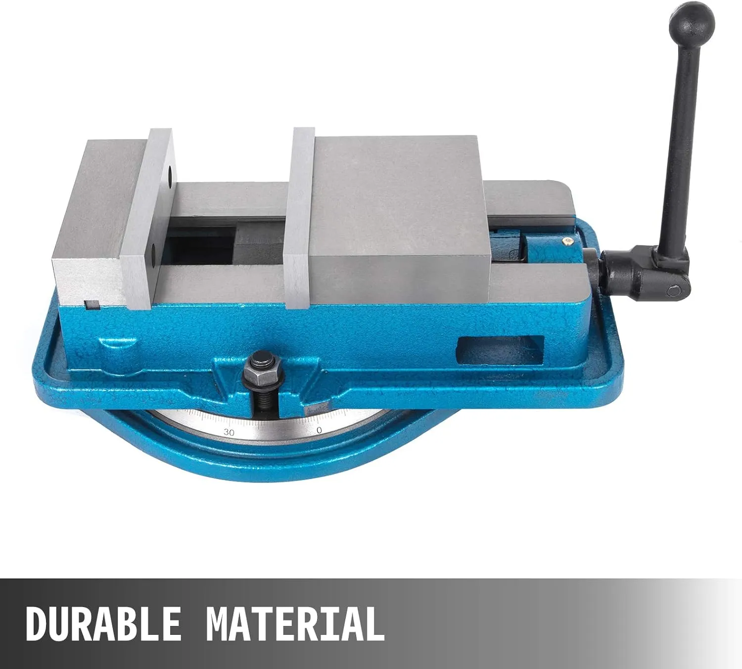 VEVOR 6 Inch Heavy Duty Milling Vise Bench Clamp Vise High Precision Clamping Vise 6 Inch Jaw Width with 360 Degrees Swiveling Base CNC Vise