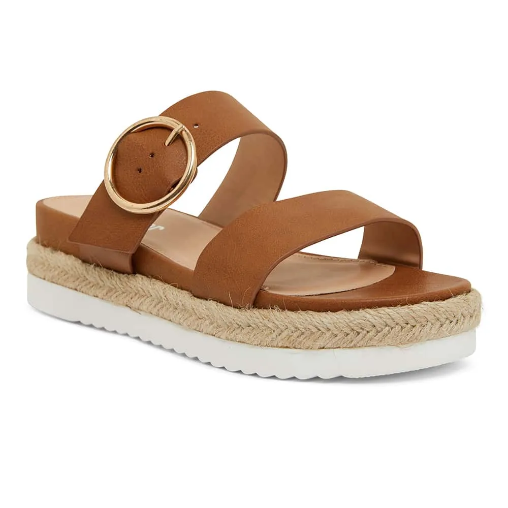 Warsaw Espadrille in Tan Smooth