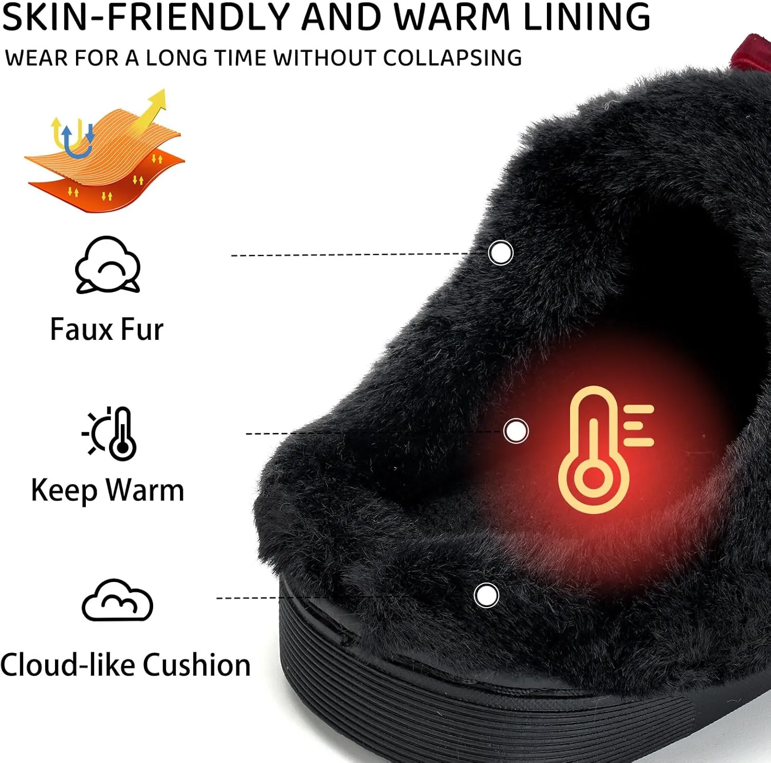 WateLves Girls Slippers Kids Slip On Winter House Shoes Anti-Slip Soft Coral Fleece Slipper for Indoor & Outdoor