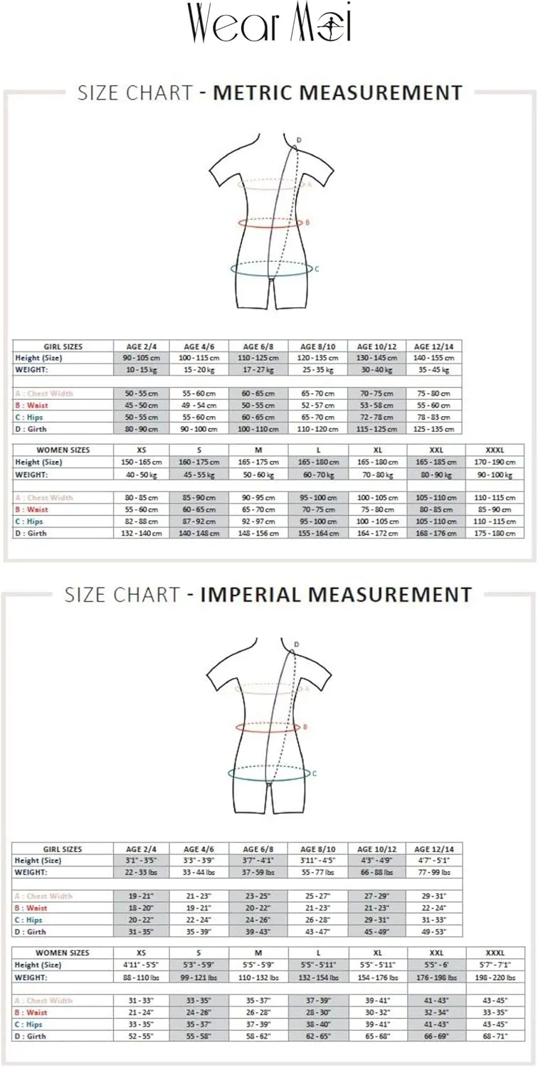 Wear Moi Etude Girl's Cotton Elasthan Leotard