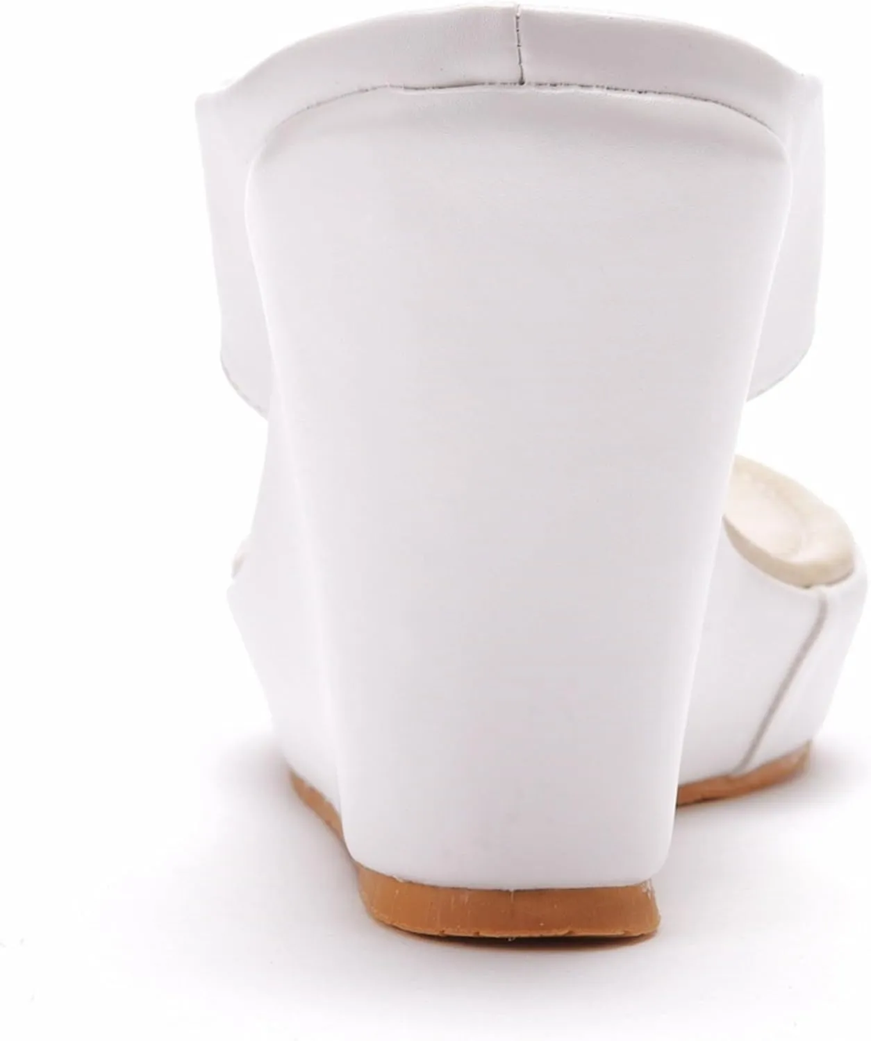 Wedding Bride Shoes Women Wedges Shoes Summer Beach High Heel Slippers Thick Bottom Wedge Heel Waterproof Platform Sandals 9Cm