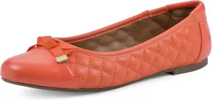 WHITE MOUNTAIN Women's Seaglass Quilted Ballet Flat