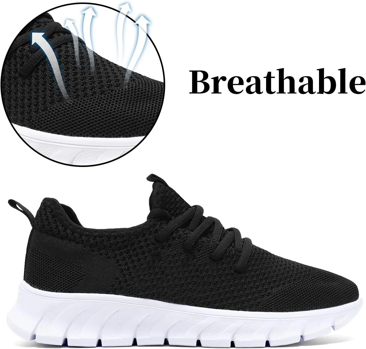 Women Running Shoes Tennis Walking Gym Fashion Sneakers Workout Atheltic Slip On Lightweight Breathable Sport Shoe