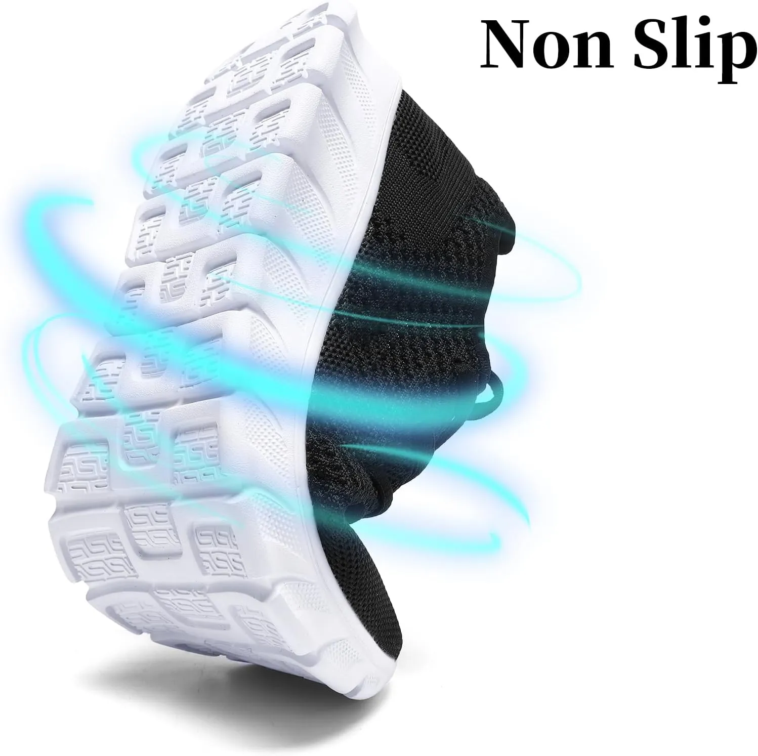 Women Running Shoes Tennis Walking Gym Fashion Sneakers Workout Atheltic Slip On Lightweight Breathable Sport Shoe