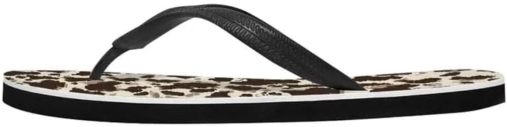 Women Sea Wave Flip Flop Sandal, Cute Lotus Orthotic Flip Flops Lightweight Flat Sandals Indoor Outdoor for Summer