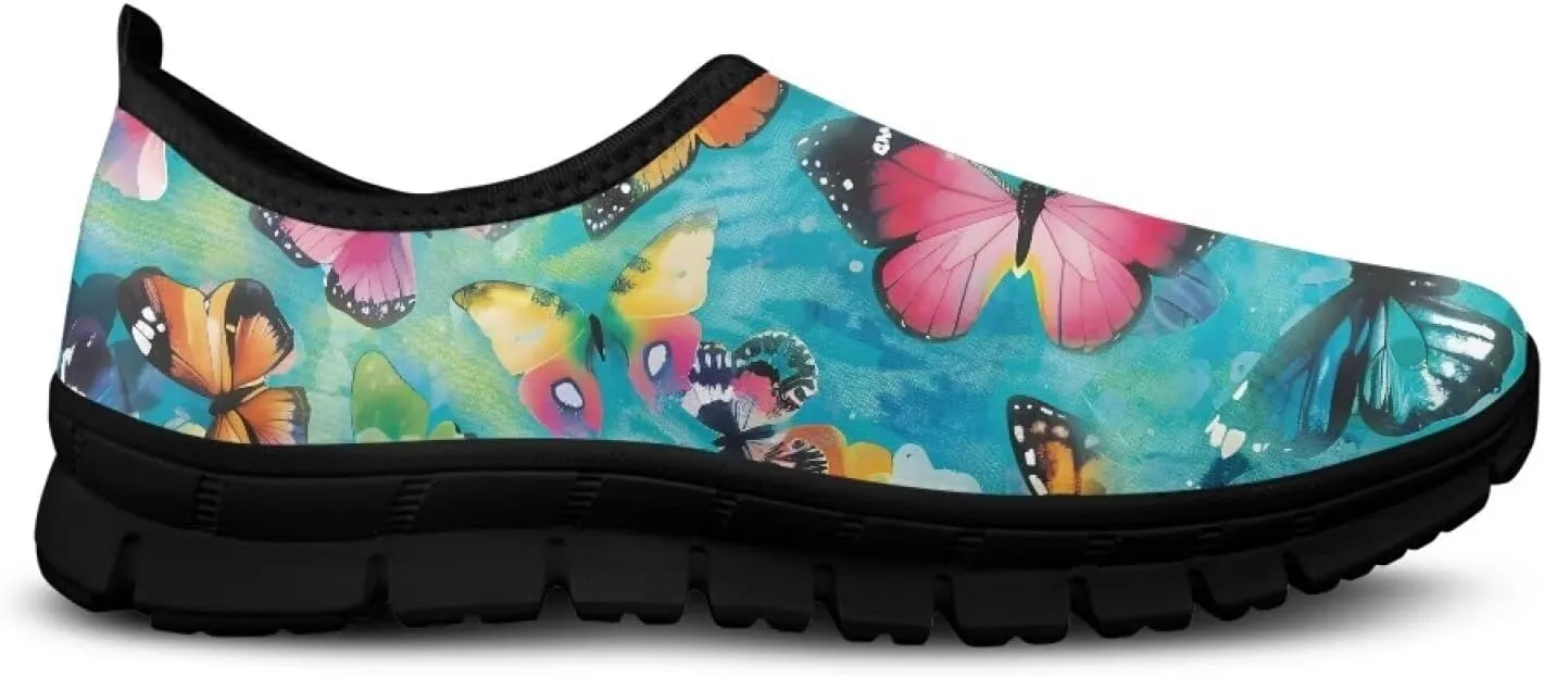 Women Slip On Sneakers Casual Low Top Flats Shoes Soft Non-Slip Walking Shoes Classic Lightweight Shoes