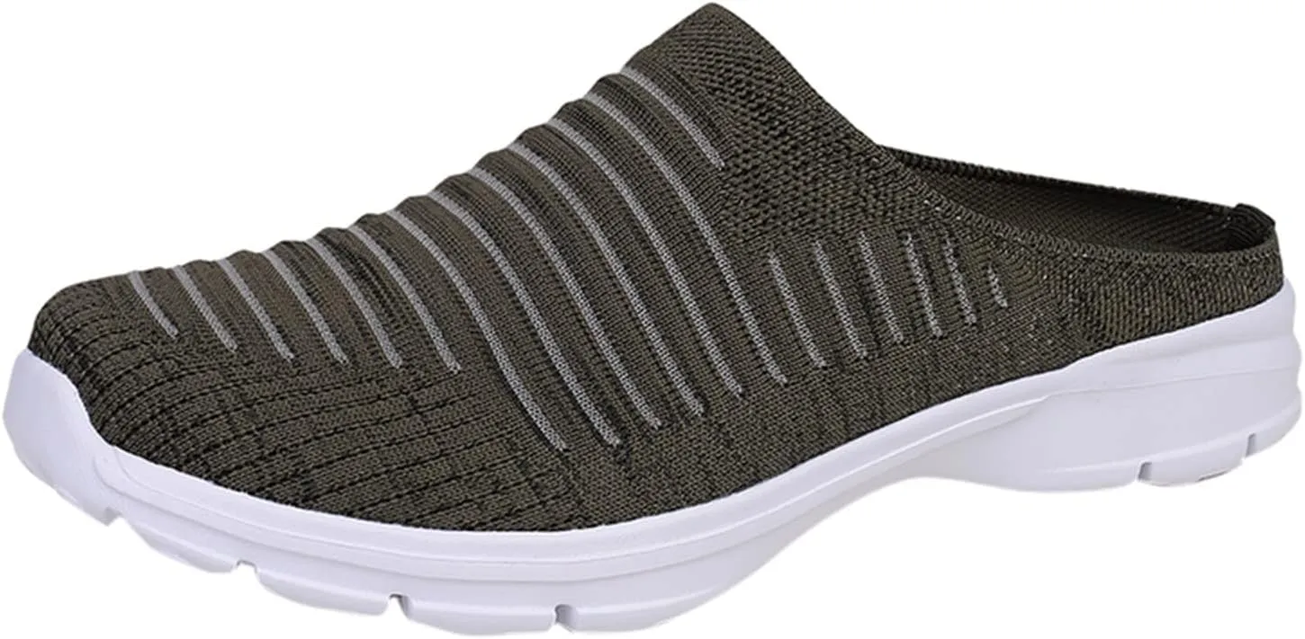 Women's Casual Slip on Half Shoes Breathable Walking Shoes Women Food Service Women Shoes Casual Women Shoes Sneakers Black Tennis Shoe Loafers Shoe