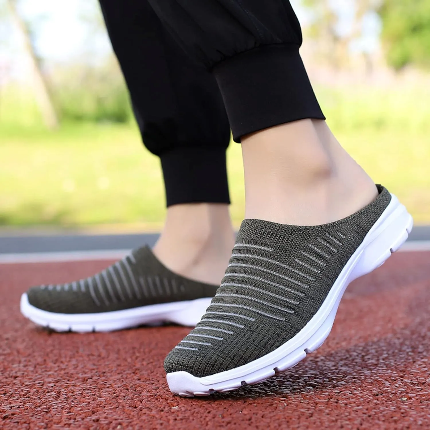 Women's Casual Slip on Half Shoes Breathable Walking Shoes Women Food Service Women Shoes Casual Women Shoes Sneakers Black Tennis Shoe Loafers Shoe