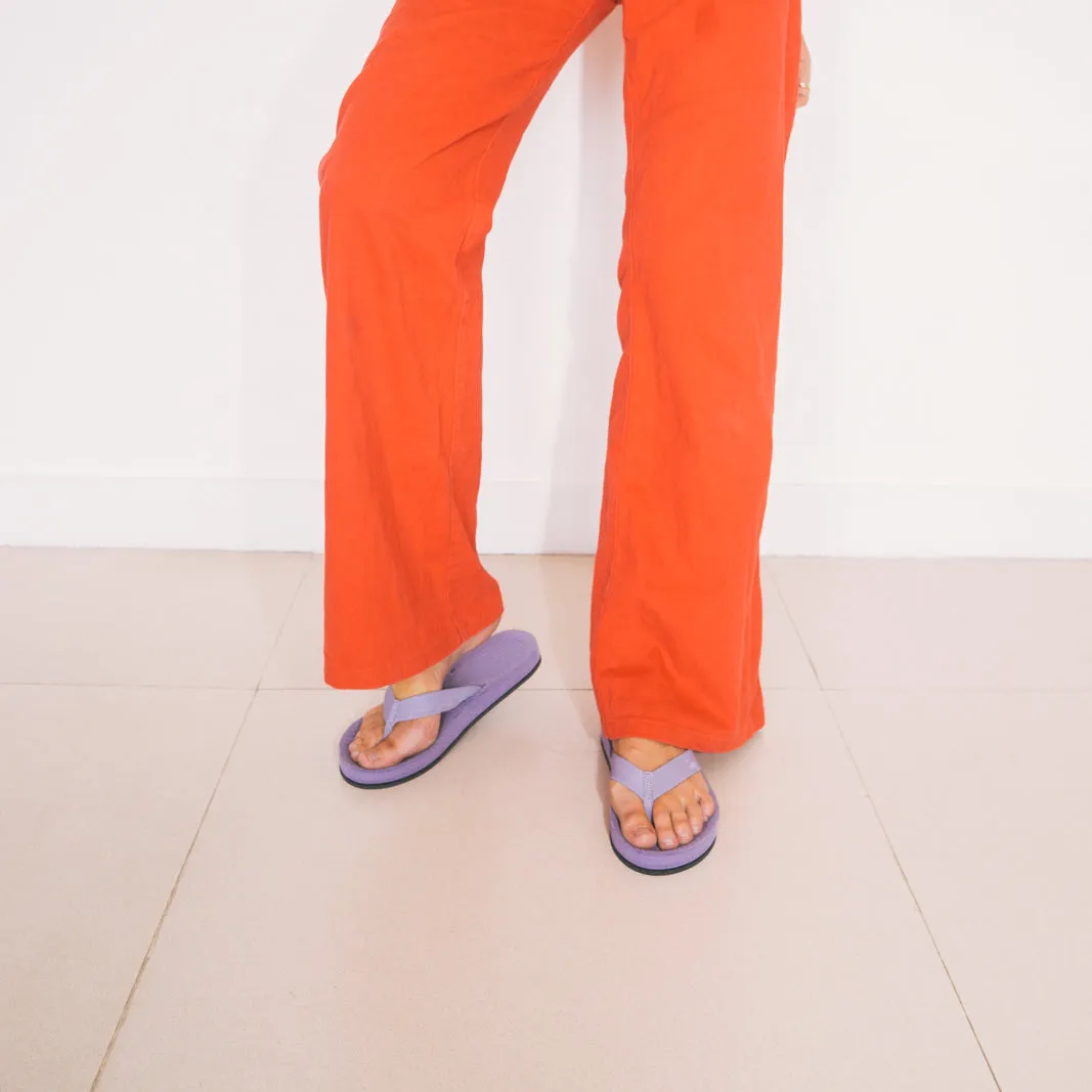 Women's Easy Living Flip Flops Purple Haze