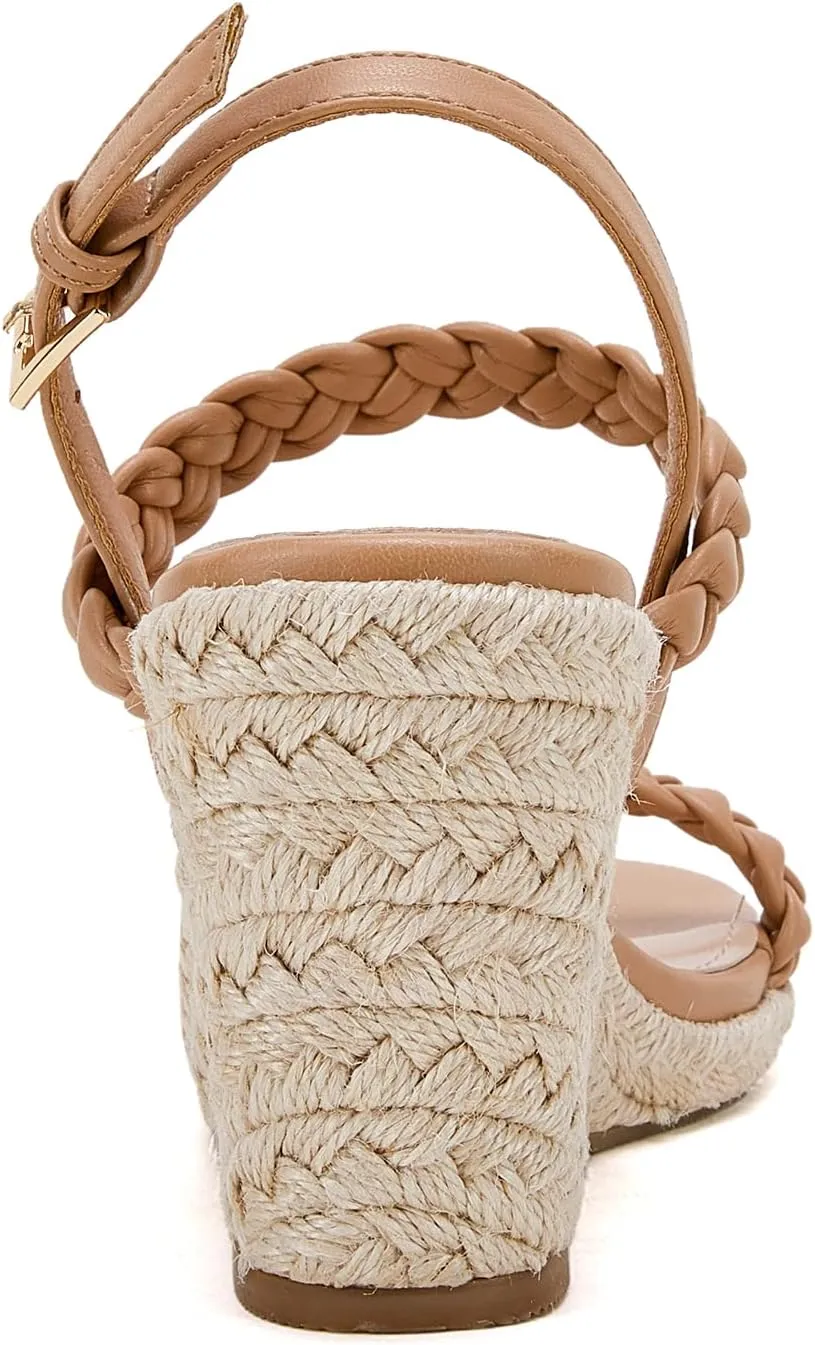 Womens Espadrille Wedge Sandals Heels Platform Braided Ankle Strap Buckle Open Toe Summer Party Dress Shoes