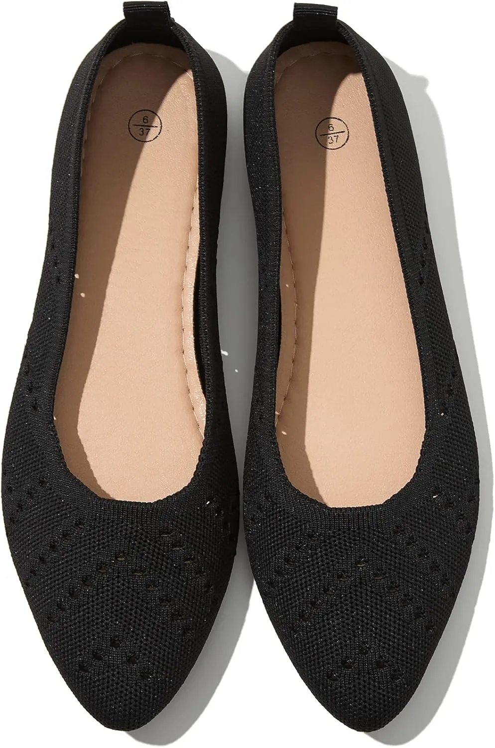 Women’s Flats Shoes Dress Shoes for Women Ballet Flats Dressy Comfortable Pointed Toe Flats Foldable Flats
