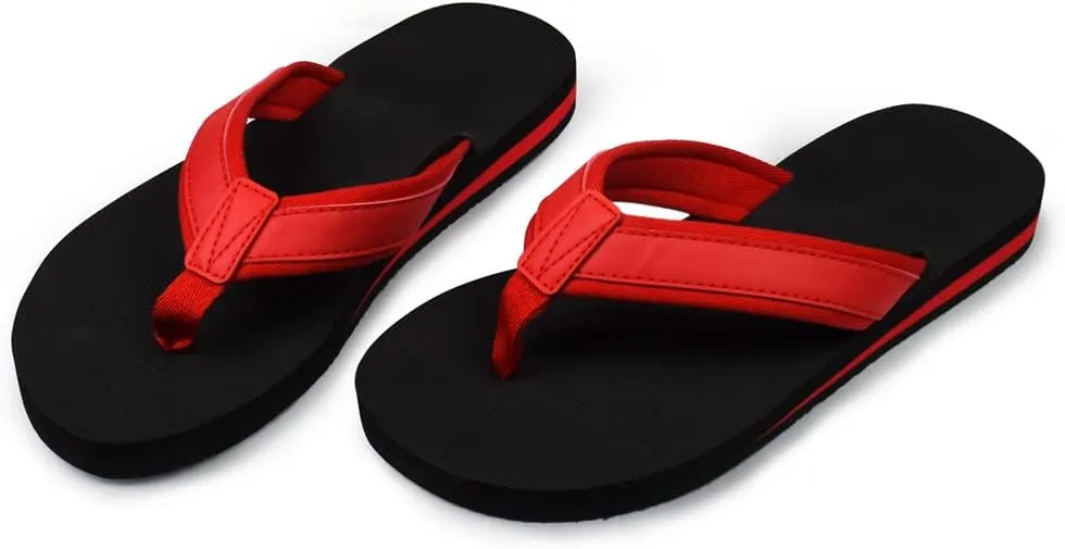 Women's Flip-Flop Lightweight Sandals Comfortable Shock Proof Slippers Casual Thong Flip Flop for Women for Indoor and Outdoor Beach