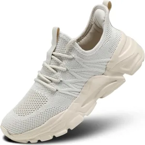Womens Ladies Walking Tennis Shoes Slip on Lightweight Casual Running Sneakers Soft Sole Comfortable Trainers