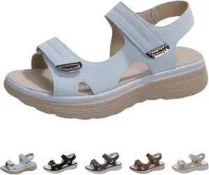 Women's Orthopedic Sport Sandals Shoes with Soft Cushion Foam Comfortable Walking Sandal Arch Support Wide Width Shoe