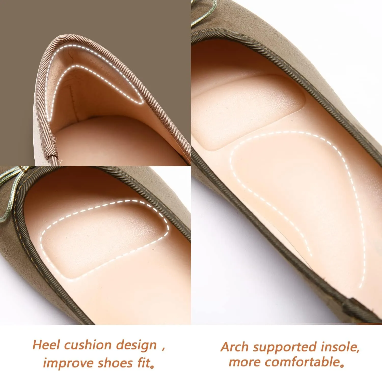 Women's Round Toe Ballet Flats Comfortable Bow Dressy Flats Shoes for Women