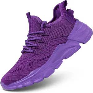 Womens Running Shoes Slip on Breathable Lightweight Fashion Sneakers Athletic Sports Walking Gym Work Shoes