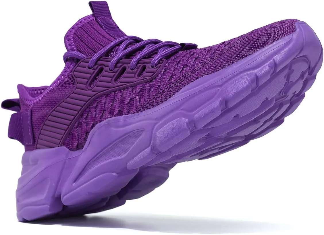 Womens Running Shoes Slip on Breathable Lightweight Fashion Sneakers Athletic Sports Walking Gym Work Shoes