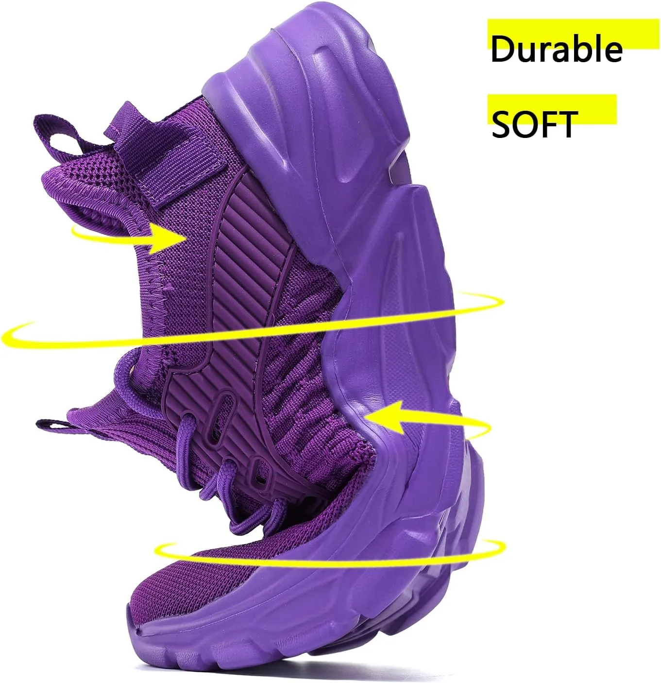 Womens Running Shoes Slip on Breathable Lightweight Fashion Sneakers Athletic Sports Walking Gym Work Shoes