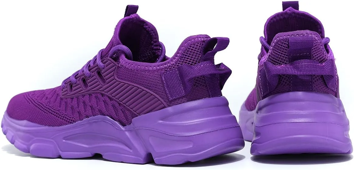 Womens Running Shoes Slip on Breathable Lightweight Fashion Sneakers Athletic Sports Walking Gym Work Shoes