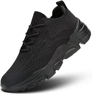 Womens Running Shoes Slip-on Walking Tennis Sneakers Lightweight Breathable Casual Soft Sole Mesh Workout Sports Shoes