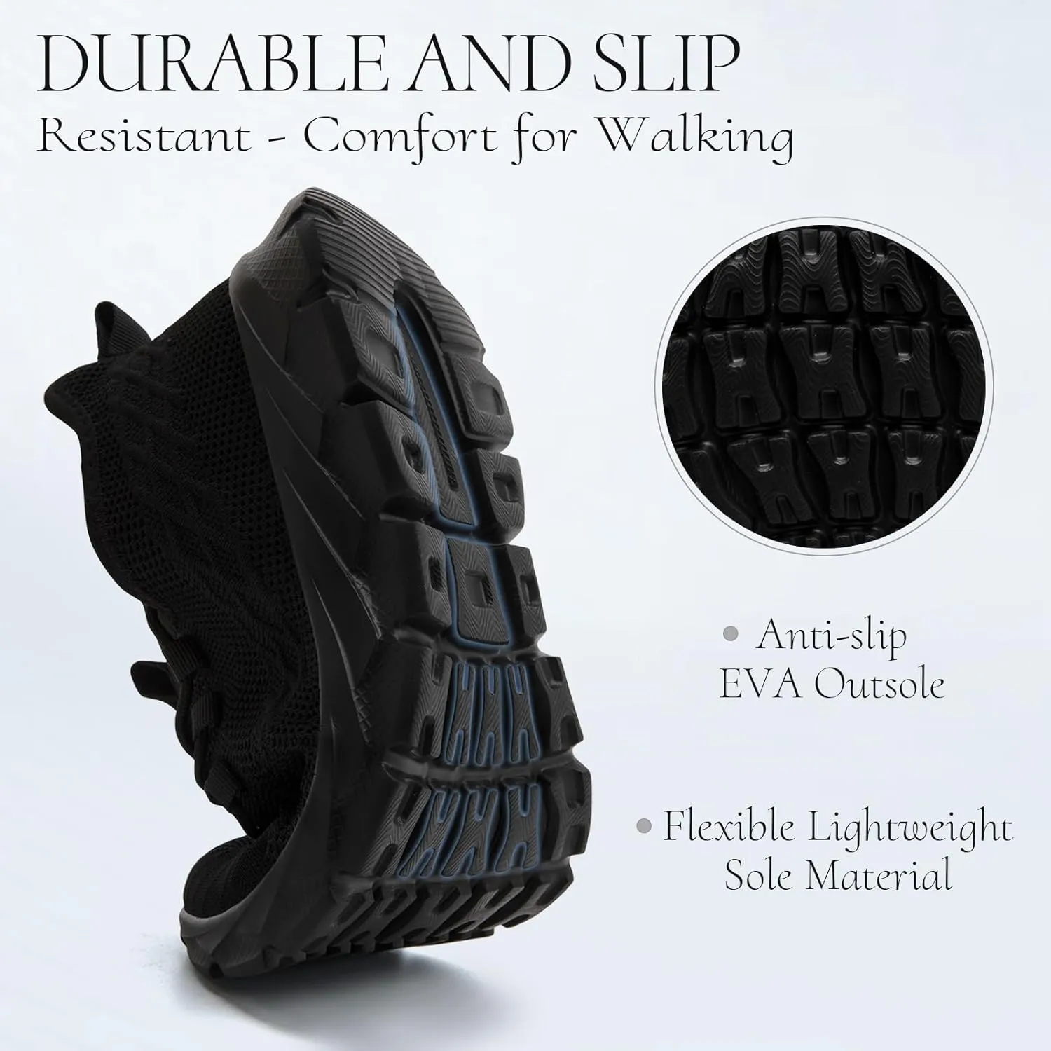 Womens Shoes Running Walking Tennis Slip on Sneakers for Comfortable Breathable Casual Ladies