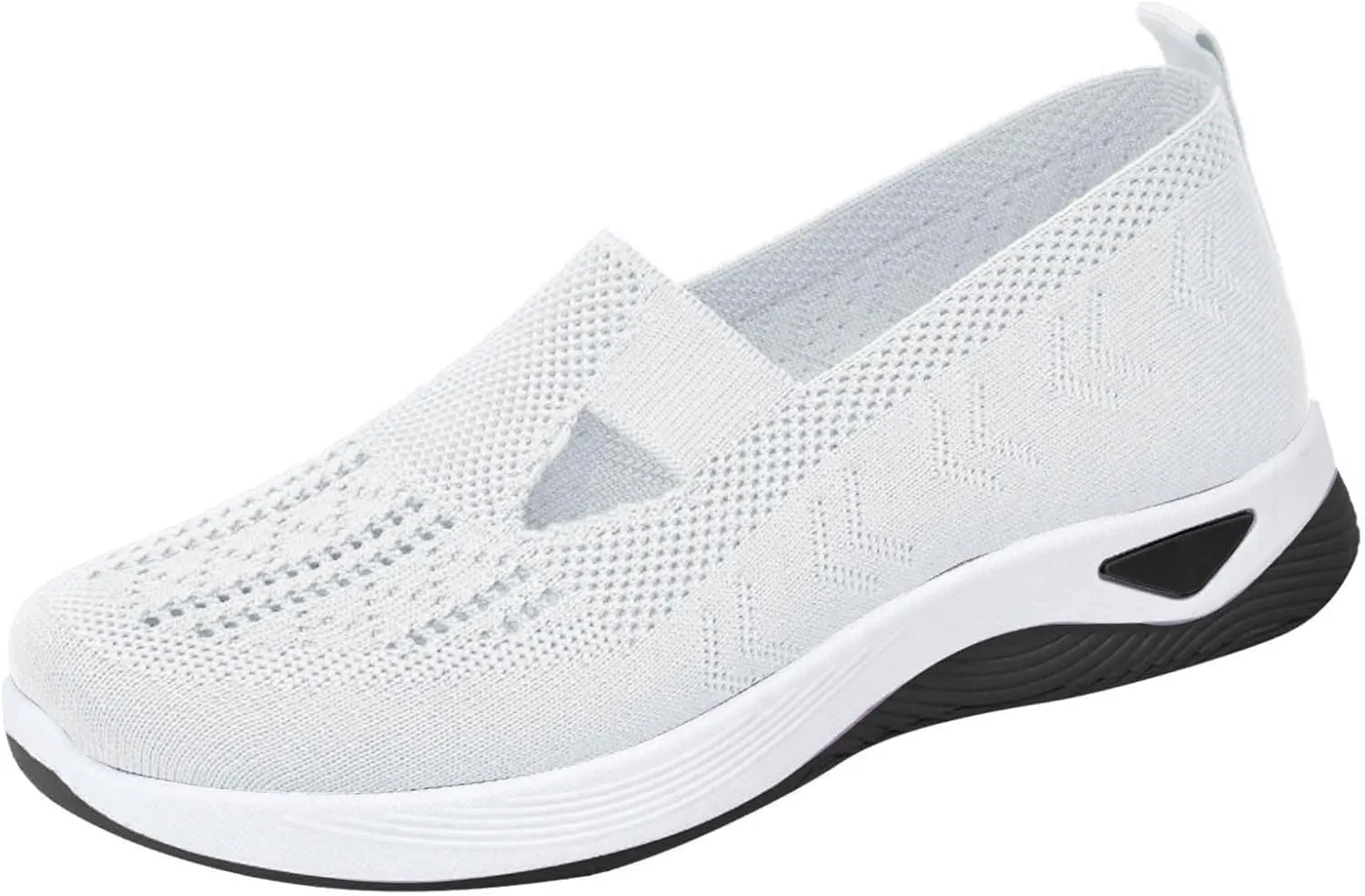Womens Shoes Slip On Women's Sneakers Loafers Casual Slip On Lightweight Cute Round Toe Running Shoes Loafers for Women Casual Walking Shoe