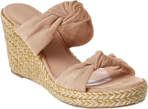 Womens Slip on Espadrilles Wedges Sandals Slides Platform Bow Open Toe Summer Dressy Mules Shoes