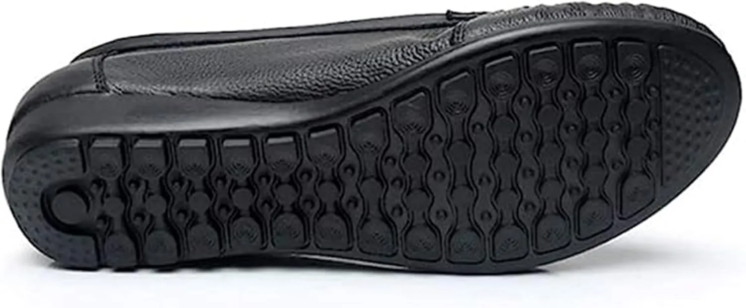 Women's Slip On Flat Loafers Lightweight Breathable Comfy Non-Slip Soft-Sole Causal Wedge Driving Shoes Moccasins Office Boat Shoes