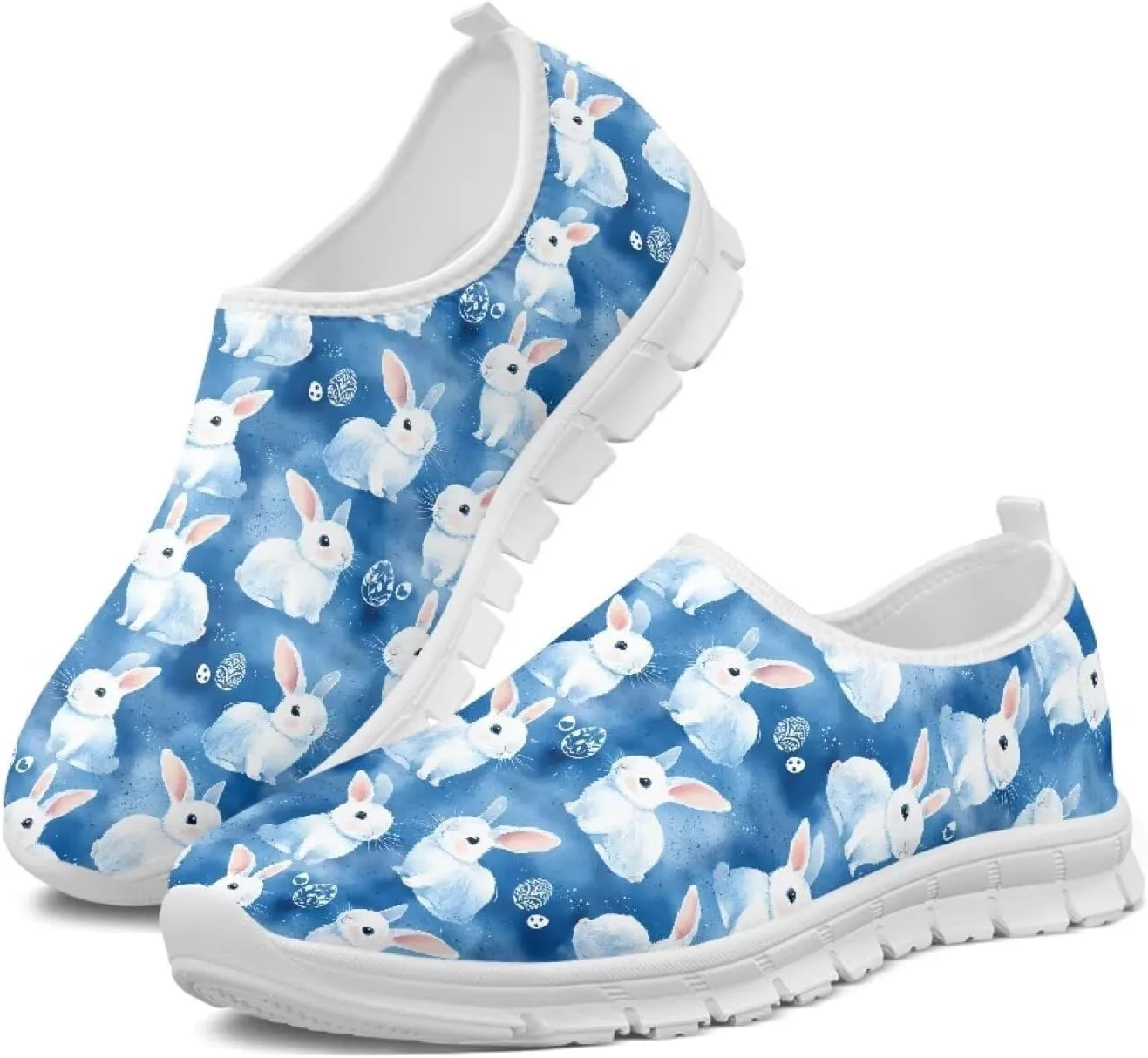 Women's Slip On Loafers Soft Comfort Causal Walking Shoes Low Top Non Slip Outdoor Sports Running Sneakers US 5.5-11.5