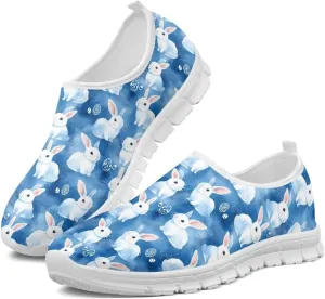 Women's Slip On Loafers Soft Comfort Causal Walking Shoes Low Top Non Slip Outdoor Sports Running Sneakers US 5.5-11.5