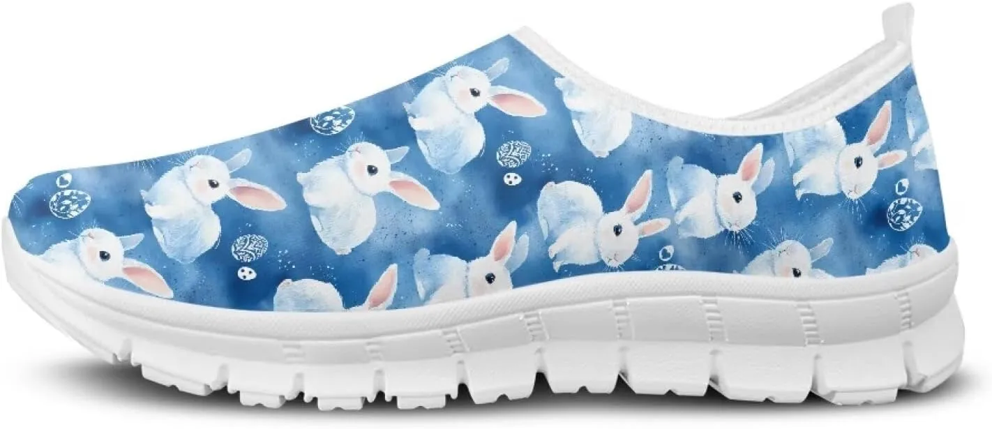 Women's Slip On Loafers Soft Comfort Causal Walking Shoes Low Top Non Slip Outdoor Sports Running Sneakers US 5.5-11.5
