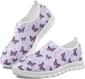 Women's Slip On Loafers Soft Comfort Causal Walking Shoes Low Top Non Slip Outdoor Sports Running Sneakers US 5.5-11.5
