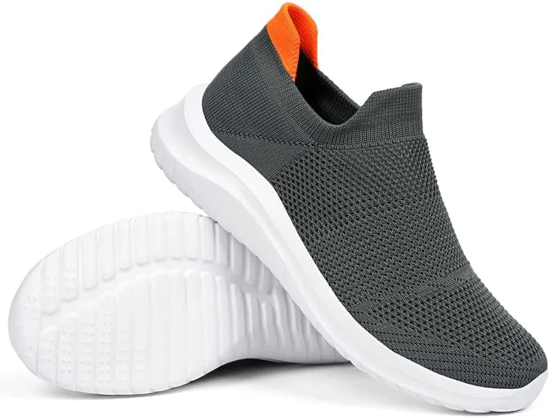 Women's Slip On Sneakers Women, Non Slip Work Shoes Comfortable Lightweight Breathable Casual Shoes for Walking Travel Work