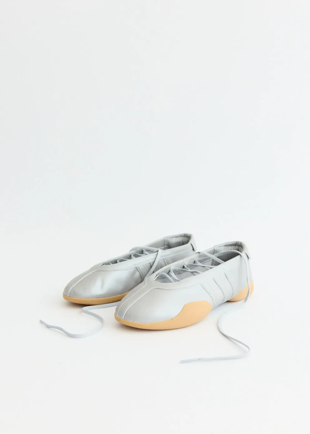 Women's Taekwondo Mei 'Silver Metallic' Ballet Sneakers