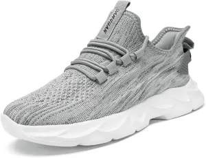 Womens Tennis Slip On Running Shoes Breathable Sneakers Athletic Lightweight Gym Sports Walking Shoes