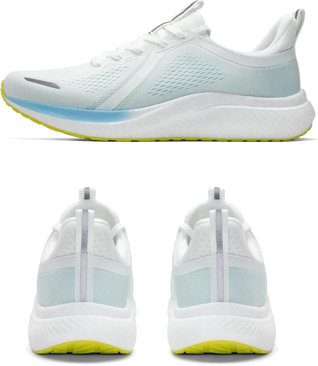 Women's Walking Shoes Slip On Non Slip Running Tennis Breathable Lightweight Comfortable Athletic Gym Workout Sneakers