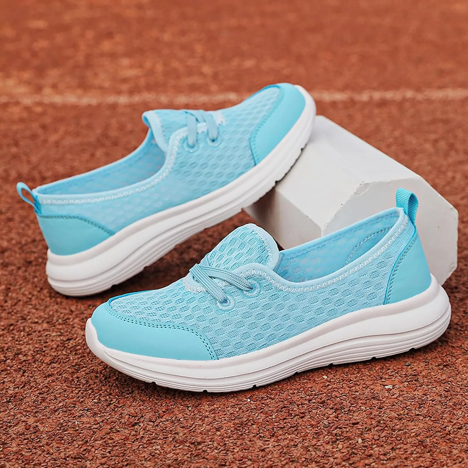 Womens Walking Shoes Walking Sneakers Comfort Mesh Breathable Casual Fashion Gym Lightweight Tennis Sport